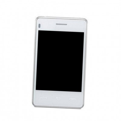 Lcd Frame Middle Chassis For Lg T385 Wifi Black By - Maxbhi Com