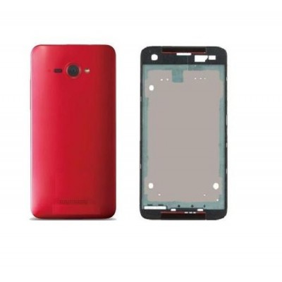 Full Body Housing For Htc Butterfly S Red - Maxbhi Com