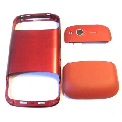 Full Body Housing For Htc Desire S Red - Maxbhi Com