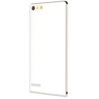 Full Body Housing for Huawei Ascend G6 4G White & Gold Sides Color