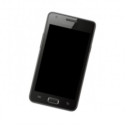 Lcd Frame Middle Chassis For Samsung I9103 Galaxy R Black By - Maxbhi Com