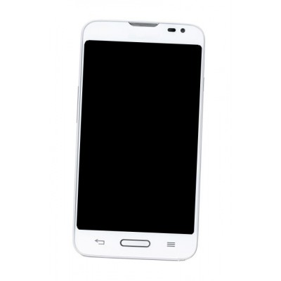 Lcd Frame Middle Chassis For Lg Optimus L70 Ms323 Black By - Maxbhi Com
