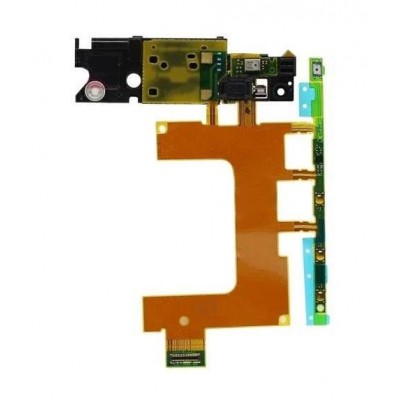 Power Button Flex Cable For Sony Xperia Zr On Off Flex Pcb By - Maxbhi Com