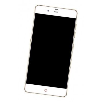 Lcd Frame Middle Chassis For Zte Nubia My Prague 32gb Black By - Maxbhi Com