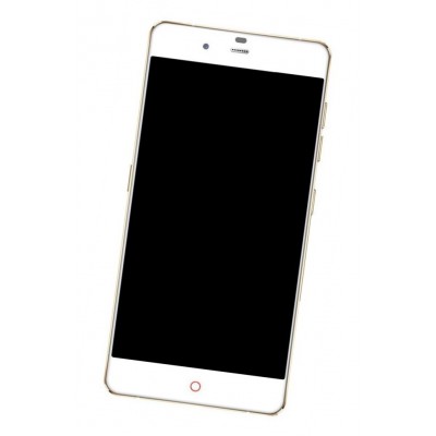 Lcd Frame Middle Chassis For Zte Nubia My Prague 32gb Gold By - Maxbhi Com