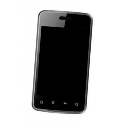 Lcd Frame Middle Chassis For Micromax X455i Black By - Maxbhi Com