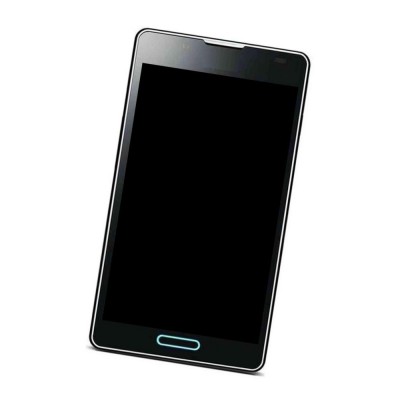 Lcd Frame Middle Chassis For Lg Optimus L7x P714 Black By - Maxbhi Com