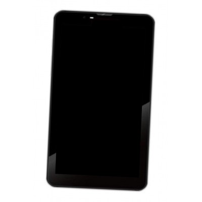 Lcd Frame Middle Chassis For Karbonn Tafone A34 Hd Star Silver By - Maxbhi Com