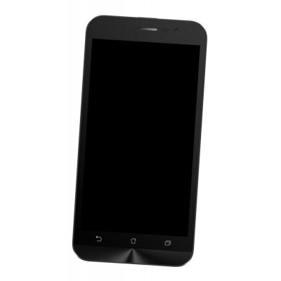 Lcd Frame Middle Chassis For Asus Zenfone Go Zb500kg Black By - Maxbhi Com