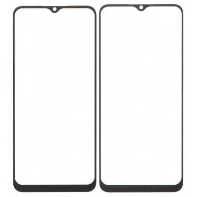 Replacement Front Glass For Realme C30 Black By - Maxbhi Com