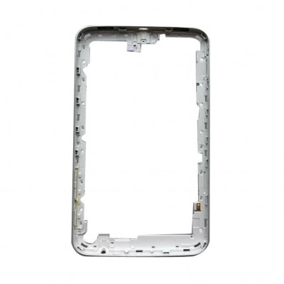 Lcd Frame Middle Chassis For Samsung Galaxy Tab 3 7 0 P3200 White By - Maxbhi Com