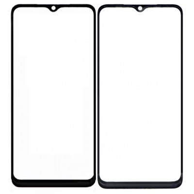 Replacement Front Glass For Samsung Galaxy F13 Black By - Maxbhi Com