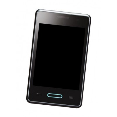 Home Button Complete For Lg E425 Silver By - Maxbhi Com