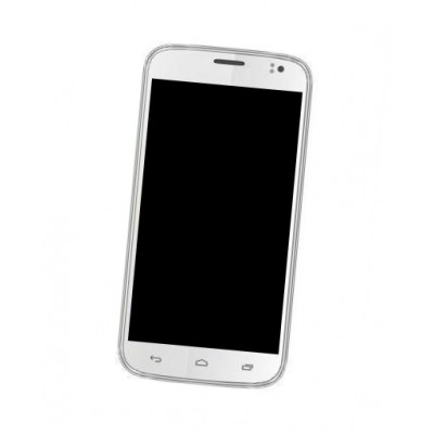 Lcd Frame Middle Chassis For Intex Aqua I5 White By - Maxbhi Com