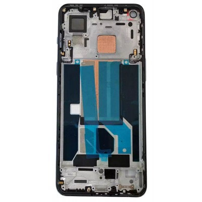 Lcd Frame Middle Chassis For Oneplus Nord 2t 5g White By - Maxbhi Com