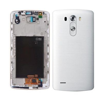 Full Body Housing For Lg G3 A F410s White - Maxbhi Com