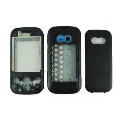 Full Body Housing For Lg Intouch Ks360 Black Silver - Maxbhi Com