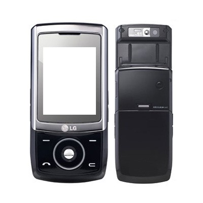 Full Body Housing For Lg Ke500 Black - Maxbhi Com