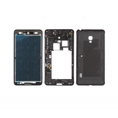 Full Body Housing For Lg Optimus F6 Black - Maxbhi Com