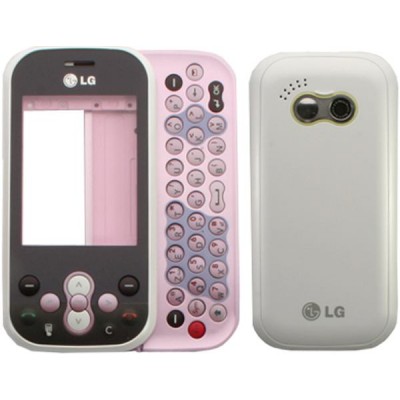 Full Body Housing for LG InTouch KS360 White & Soft Pink