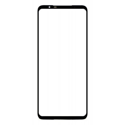 Replacement Front Glass For Asus Rog Phone 5s Black By - Maxbhi Com