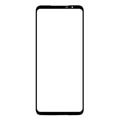 Replacement Front Glass For Asus Rog Phone 5s Black By - Maxbhi Com