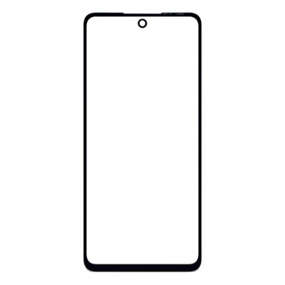 Replacement Front Glass For Infinix Note 10 Pro Nfc Black By - Maxbhi Com