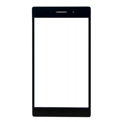 Replacement Front Glass For Lenovo Tab 3 730x Black By - Maxbhi Com