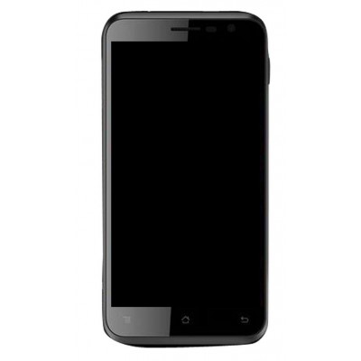 Lcd Frame Middle Chassis For Karbonn Titanium S201 Dazzle Dual Sim Black By - Maxbhi Com
