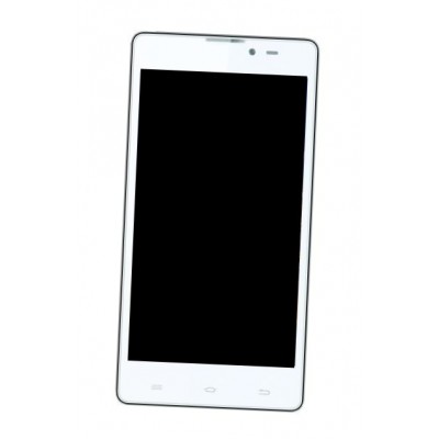 Lcd Frame Middle Chassis For Spice Stellar 509 Mi509 White By - Maxbhi Com