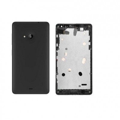 Full Body Housing For Microsoft Lumia 535 Dual Sim Black - Maxbhi Com