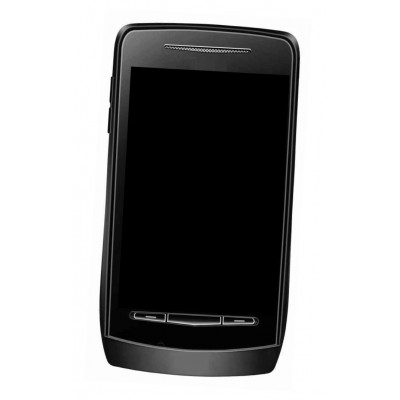 Lcd Frame Middle Chassis For Spice M5700 Flo Black By - Maxbhi Com