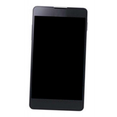 Lcd Frame Middle Chassis For Lg Optimus G F180s Black By - Maxbhi Com