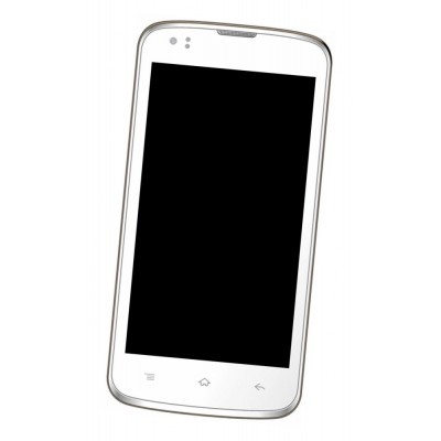 Lcd Frame Middle Chassis For Intex Cloud N12 Black By - Maxbhi Com