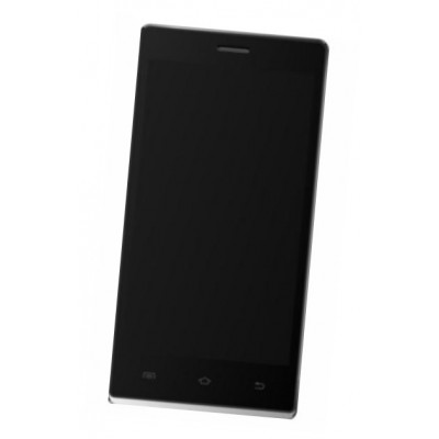 Lcd Frame Middle Chassis For Rage 50q White By - Maxbhi Com