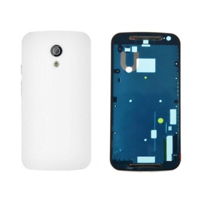 Full Body Housing For Motorola Moto G 2nd Gen White - Maxbhi Com