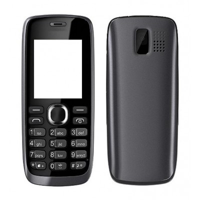 Full Body Housing For Nokia 112 Grey - Maxbhi.com