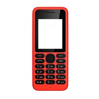 Full Body Housing For Nokia 130 Dual Sim Red - Maxbhi.com