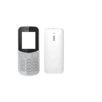 Full Body Housing For Nokia 130 White - Maxbhi Com