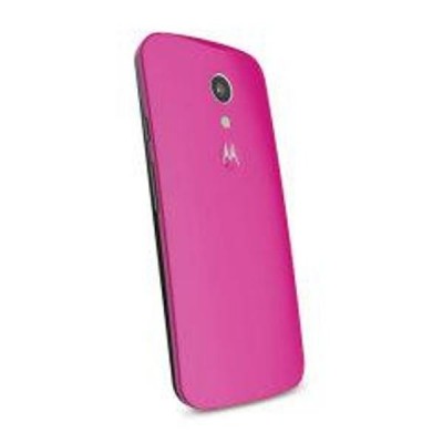 Full Body Housing for Motorola Moto G Forte Black & Pink