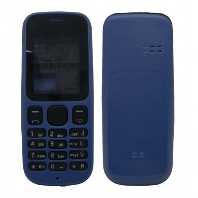 Housing For Nokia 100 Ocean Blue Phantom Black - Maxbhi Com