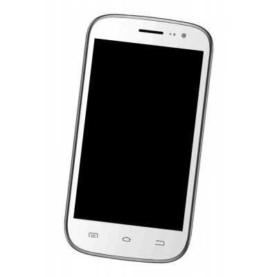 Lcd Frame Middle Chassis For Celkon A107 White By - Maxbhi Com