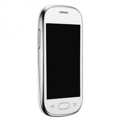 Lcd Frame Middle Chassis For Samsung Gt C6810 Galaxy Fame White By - Maxbhi Com
