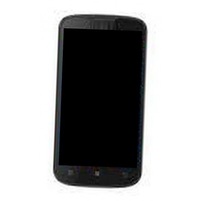 Lcd Frame Middle Chassis For Lenovo A750e White By - Maxbhi Com