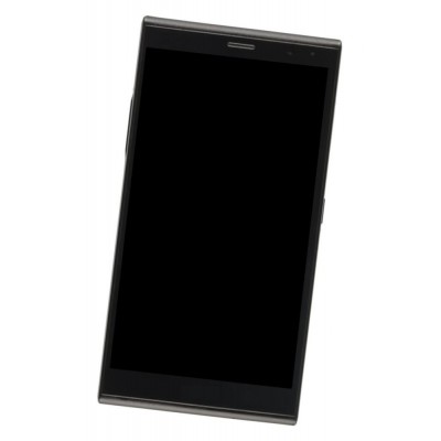 Lcd Frame Middle Chassis For Zte Grand X Max Plus Black By - Maxbhi Com