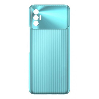 Back Panel Cover For Tecno Spark 8p Cyan - Maxbhi Com