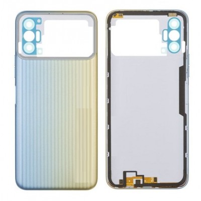 Back Panel Cover For Tecno Spark 8p Gold - Maxbhi Com