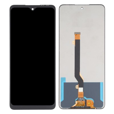 Lcd With Touch Screen For Tecno Spark 8p Black By - Maxbhi Com