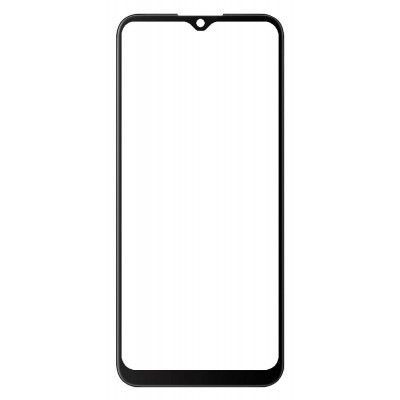 Replacement Front Glass For Nokia C21 Plus Black By - Maxbhi Com