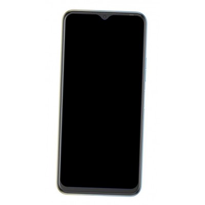 Lcd Frame Middle Chassis For Tecno Spark 8p Black By - Maxbhi Com